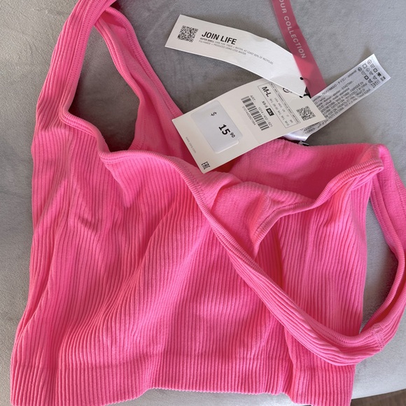 Zara Seamless Crop Tank Top - M/L - BNWT - Picture 9 of 10